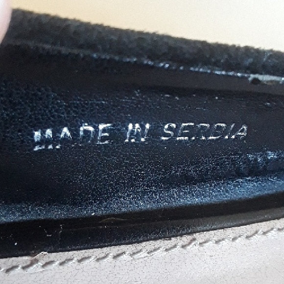 Chic Black Suede Carvela Wedge Shoes, 38, size 8 - Picture 9 of 12